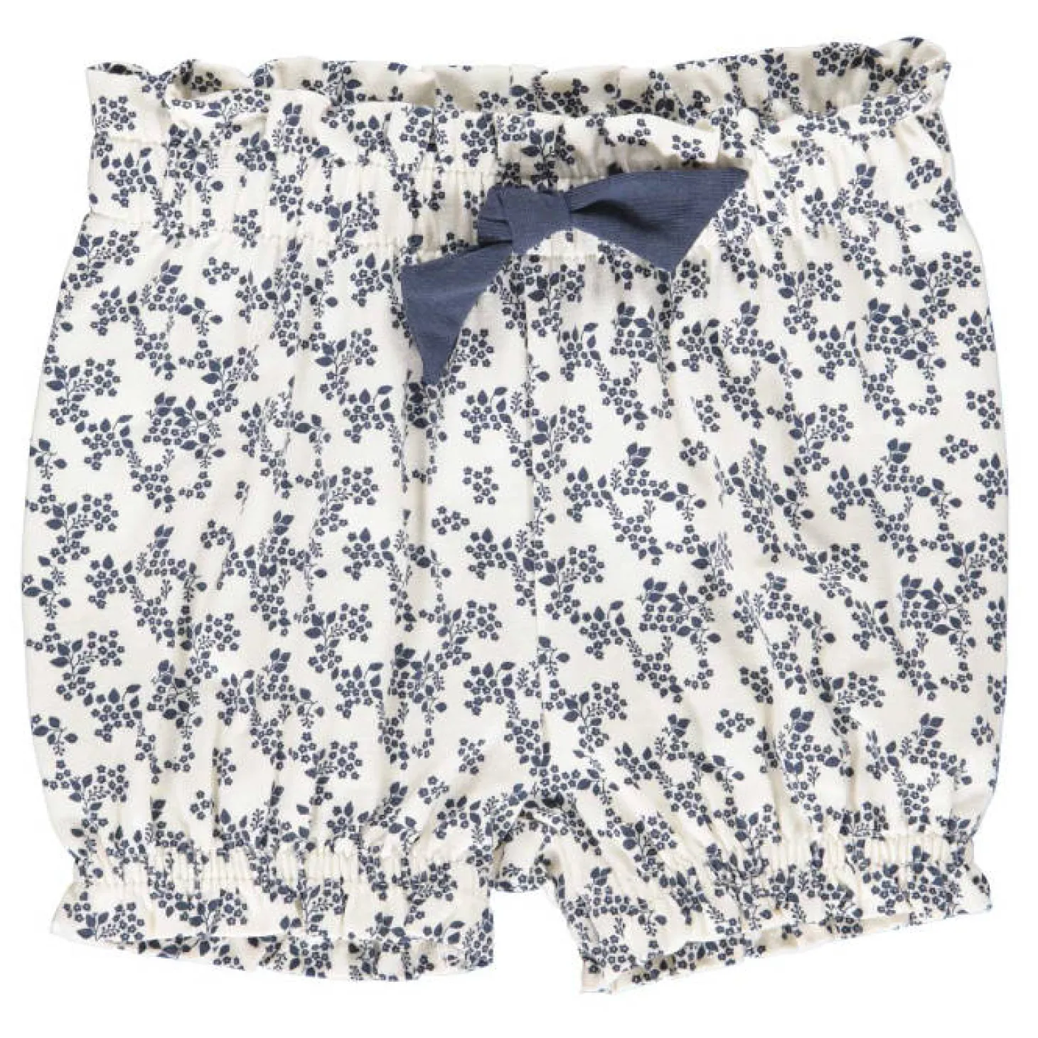 Baby Bloomer blaue Blüten 56/62