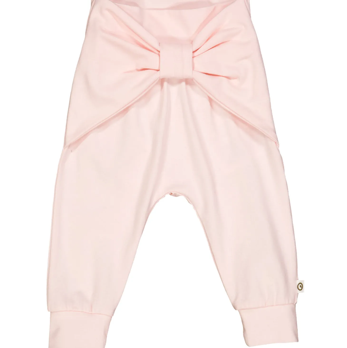 Babyhose mit Schleife hellrose 74