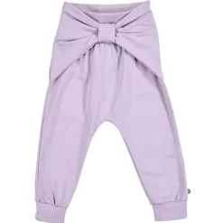 Babyhose mit Schleife hellviolett 74