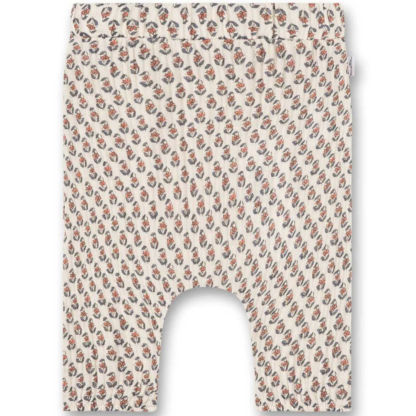 Babyhose Musselin Allover-Print creme 56