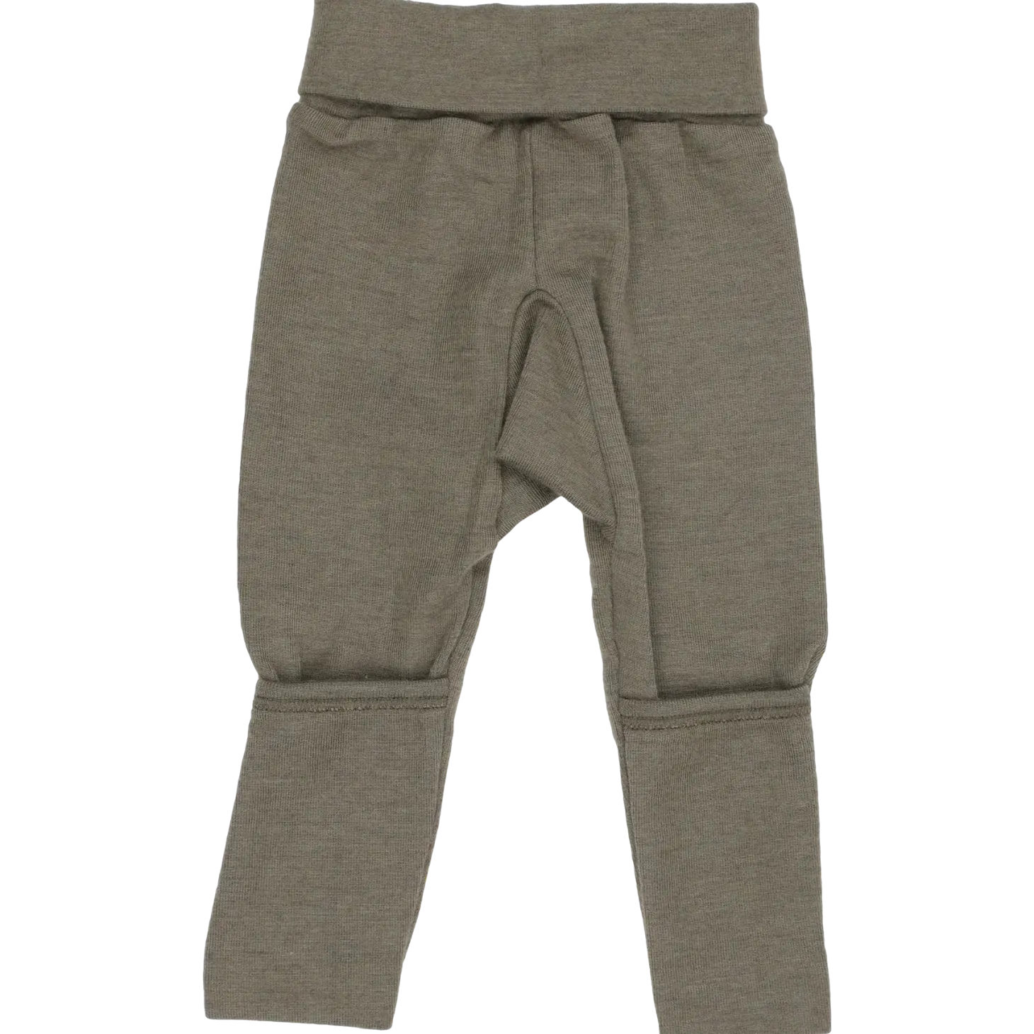 Babyhose Wolle Seide khaki 62