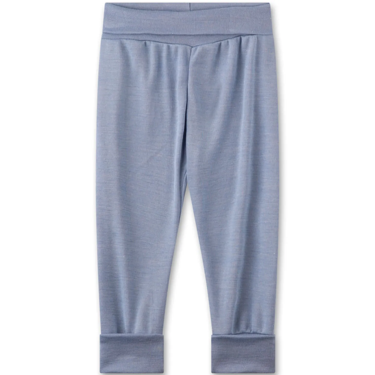 Babyhose Wolle-Seide light blue 80