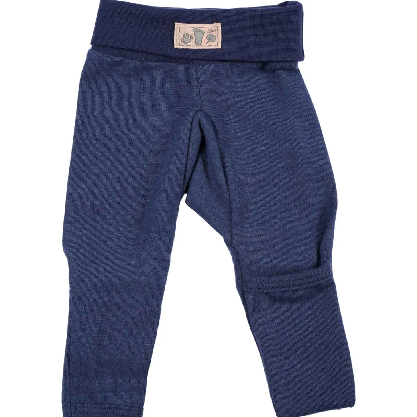 Babyhose Wolle Seide marine 56