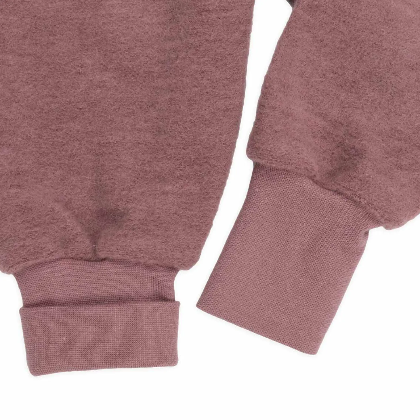 Babyhose Wollfrottee mauve 62