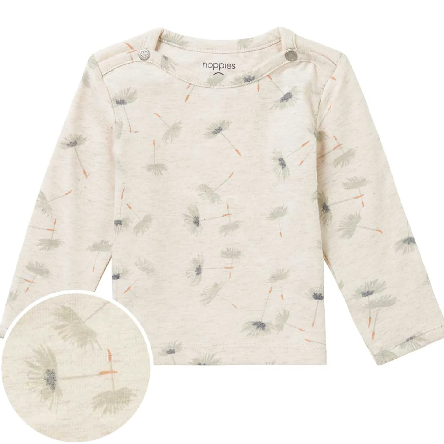 Baby Langarmshirt "Pusteblume" 50