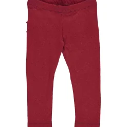 Baby Leggings mit Rüschen Himbeerrot 68