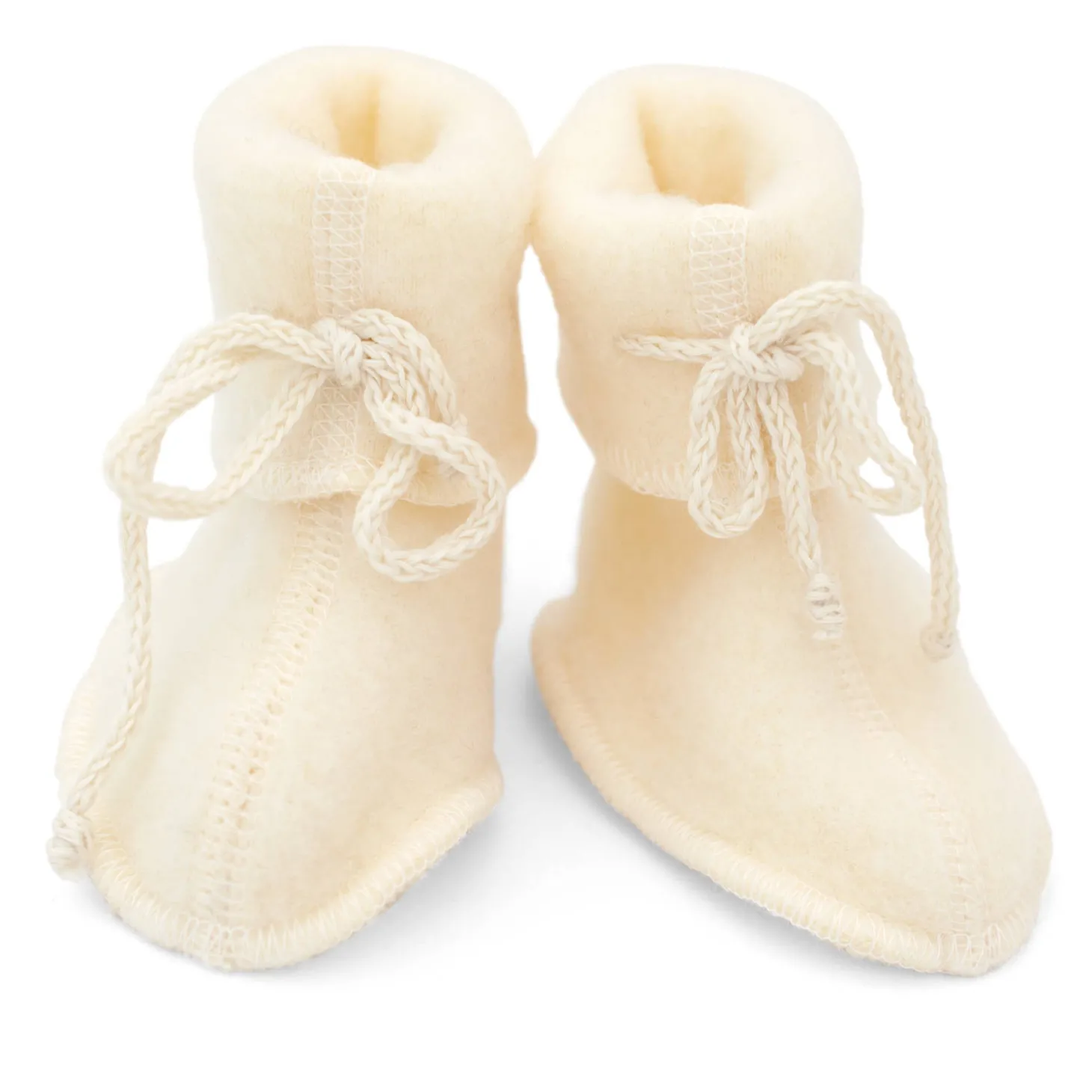 Babyschühchen Wollfleece natur Gr. 1