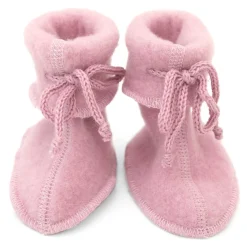 Babyschühchen Wollfleece rosa Gr. 1