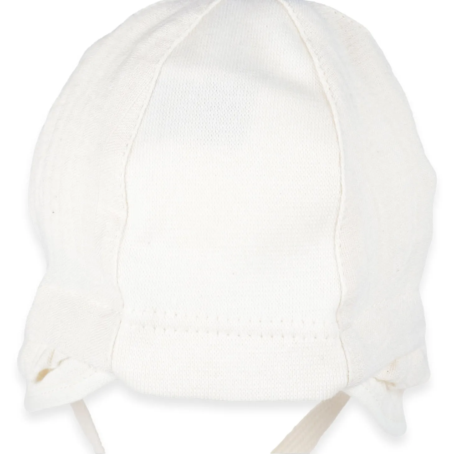 Baby Sonnenhut Musselin weiß 46