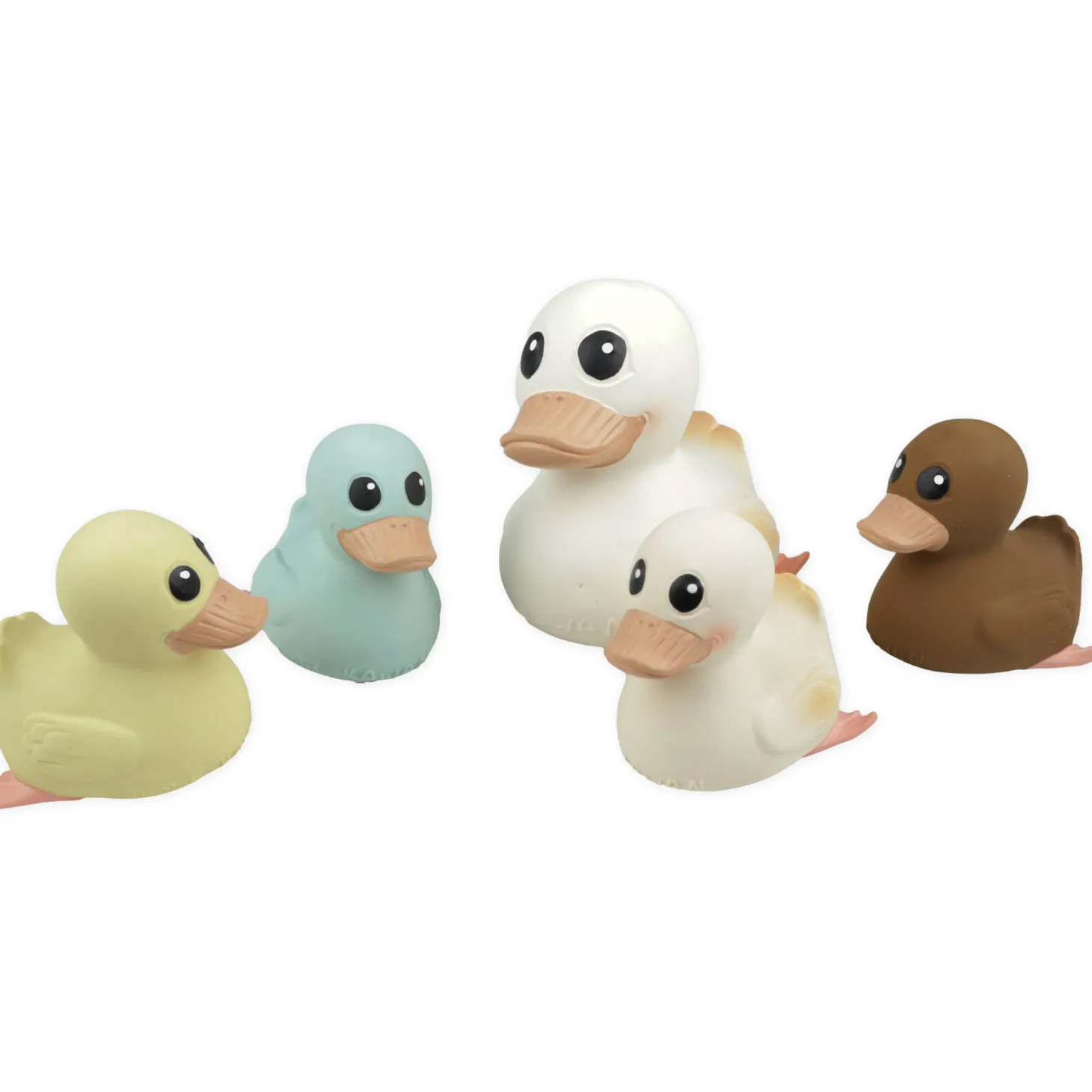 Badeente Mini Creme Kautschuk