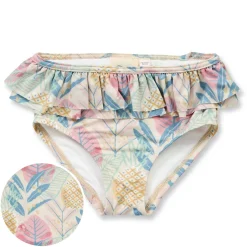 Badehose mit Rüschen "Tropical" pastel 86/92