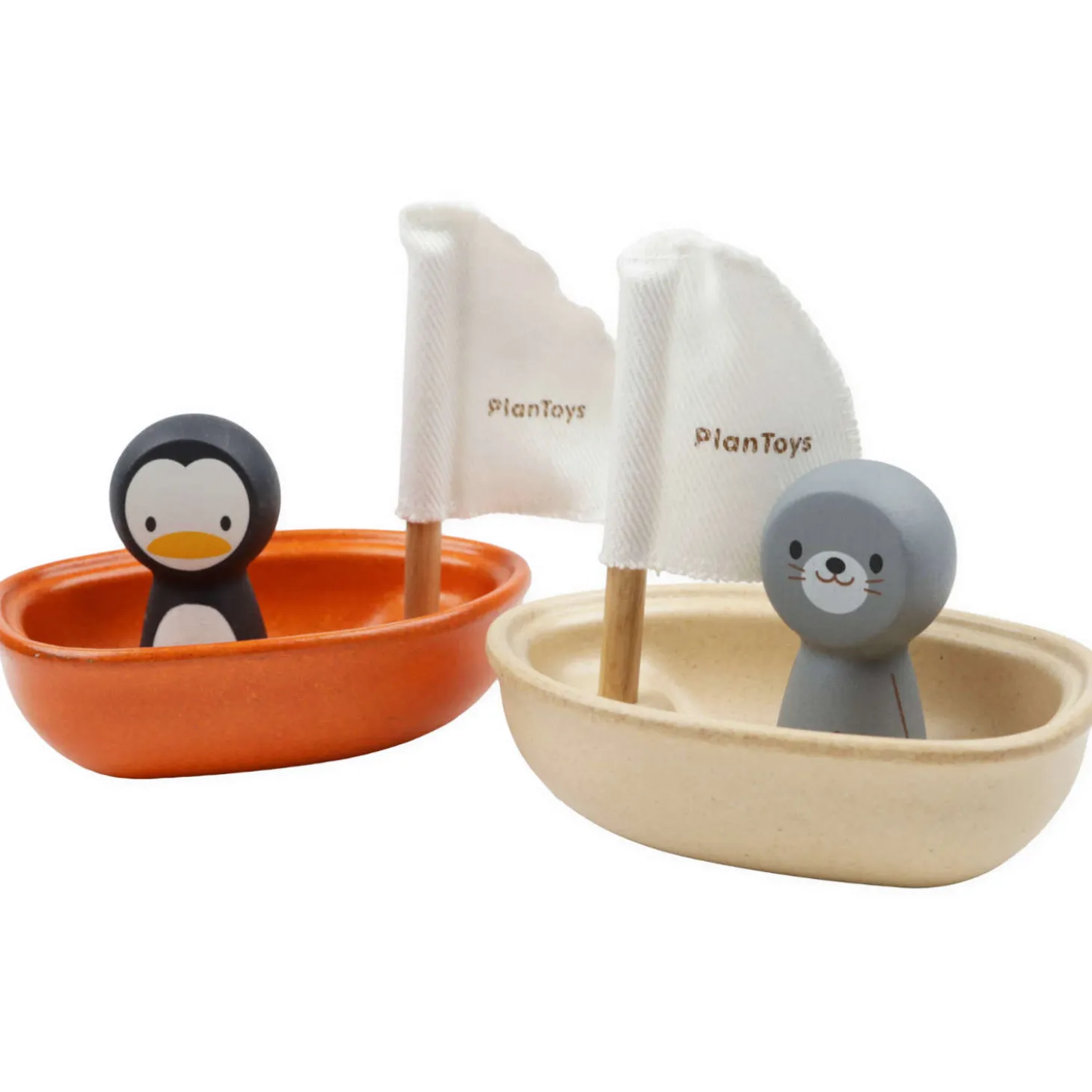 Badewannenspielzeug Segelboot Pinguin