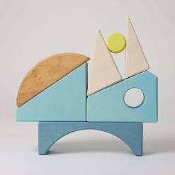 Bauspiel Blau