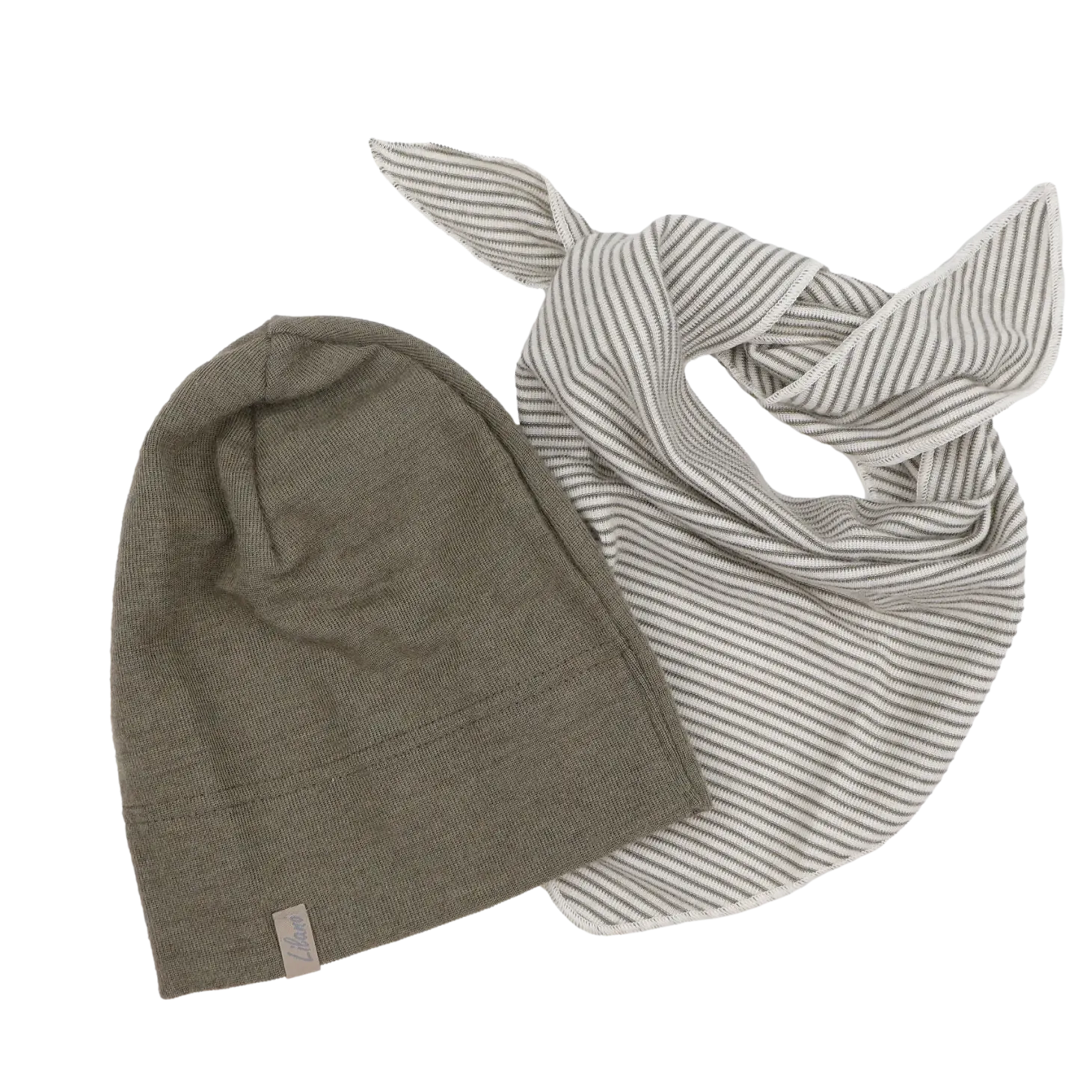 Beanie Mütze khaki 74/80