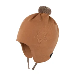 Bommelmütze Stern mocha 47