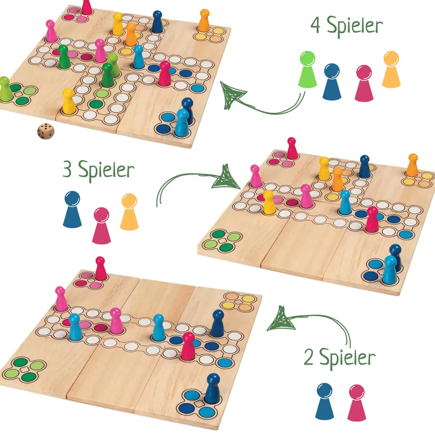 Brettspiel "Ludo"