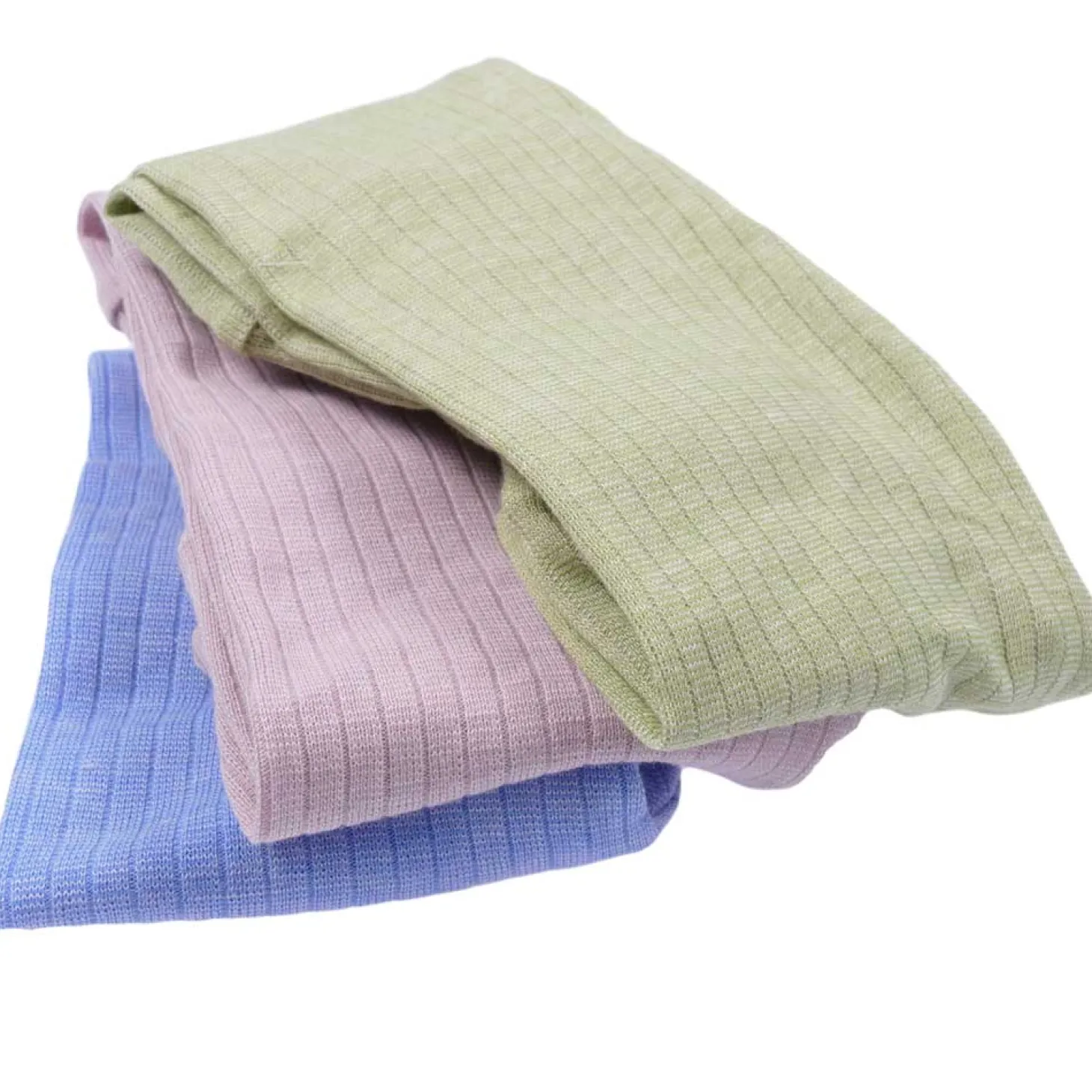 Bundhose Baumwolle Wolle Seide grün 50/56