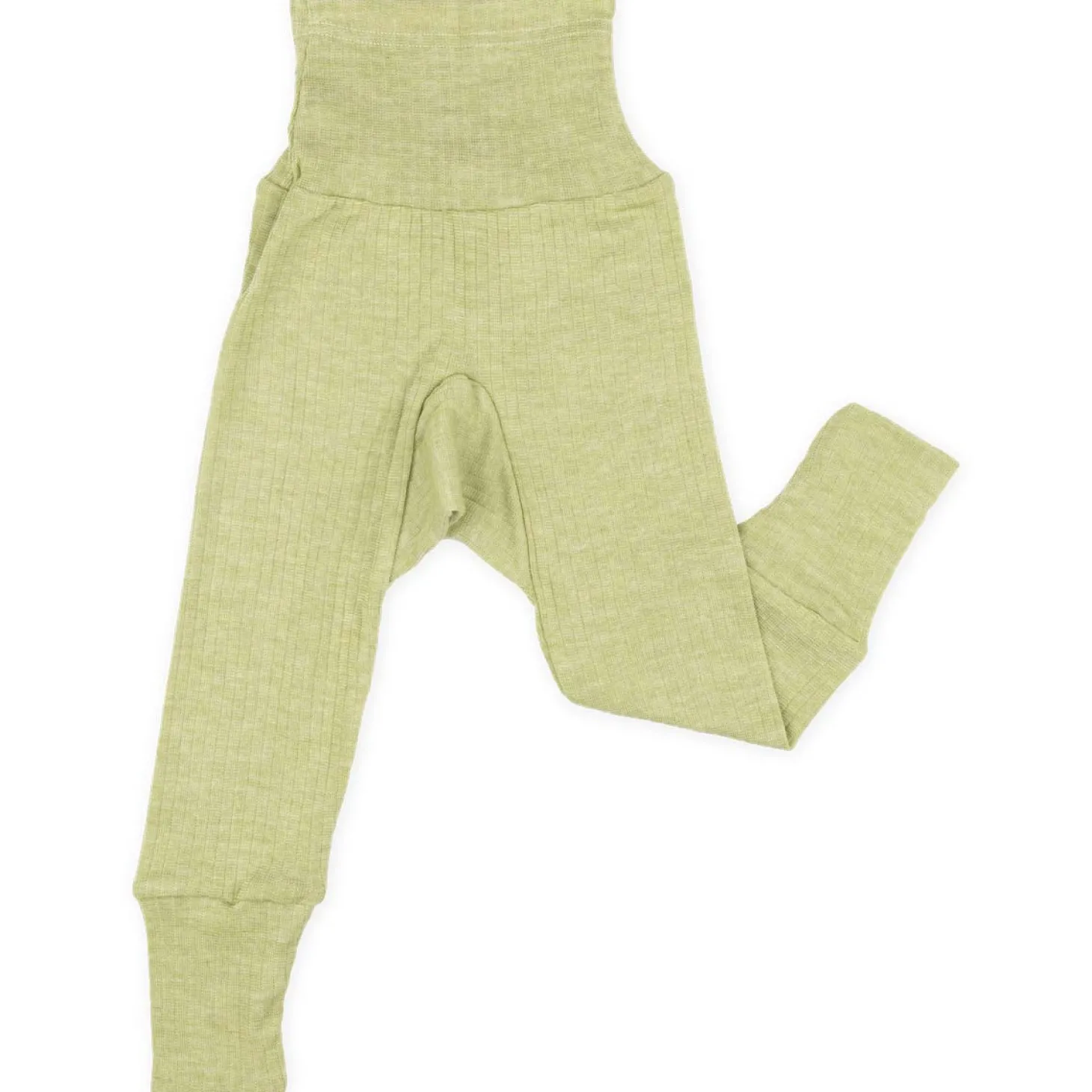 Bundhose Baumwolle Wolle Seide grün 50/56