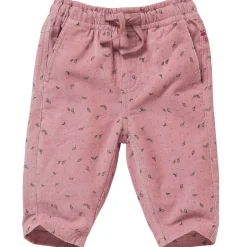Cordhose "Blätter" altrosa 62/68