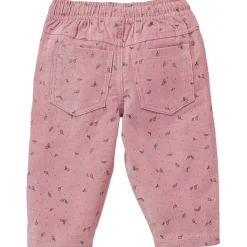 Cordhose "Blätter" altrosa 62/68