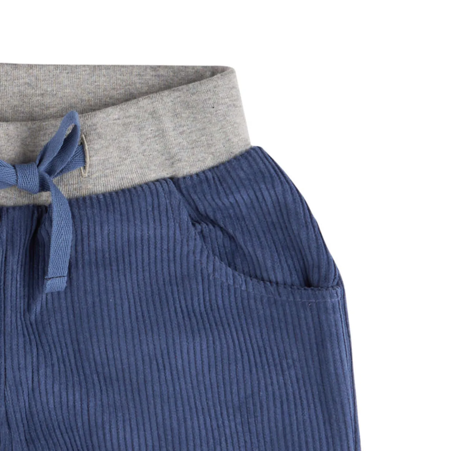 Cord-Hose gefüttert dunkelblau