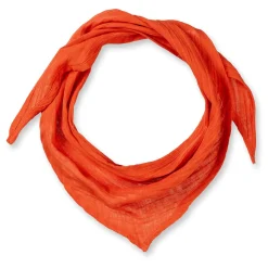 Dreieckstuch Kinder Musselin rusty red