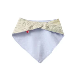 Dreieckstuch "Tropische Blätter" khaki