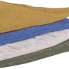 Dreieckstuch Wolle-Seide jeans blau