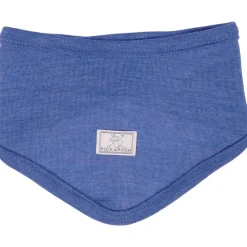 Dreieckstuch Wolle-Seide jeans blau