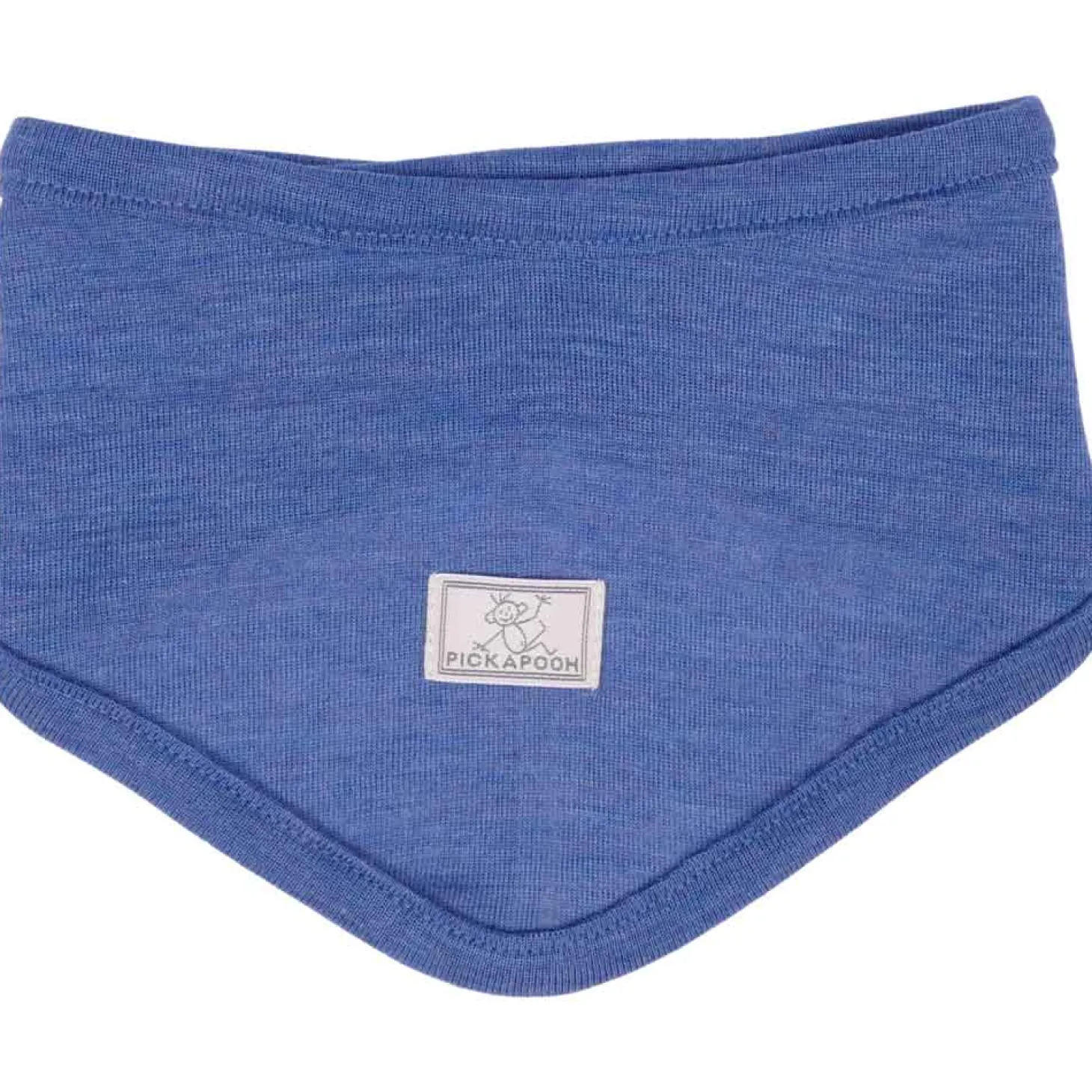 Dreieckstuch Wolle-Seide jeans blau