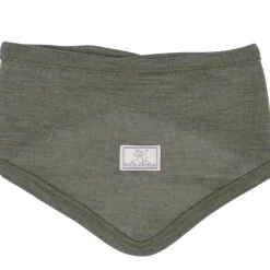 Dreieckstuch Wolle-Seide khaki