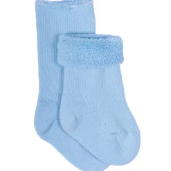 Erstlingssocken hellblau 80/86