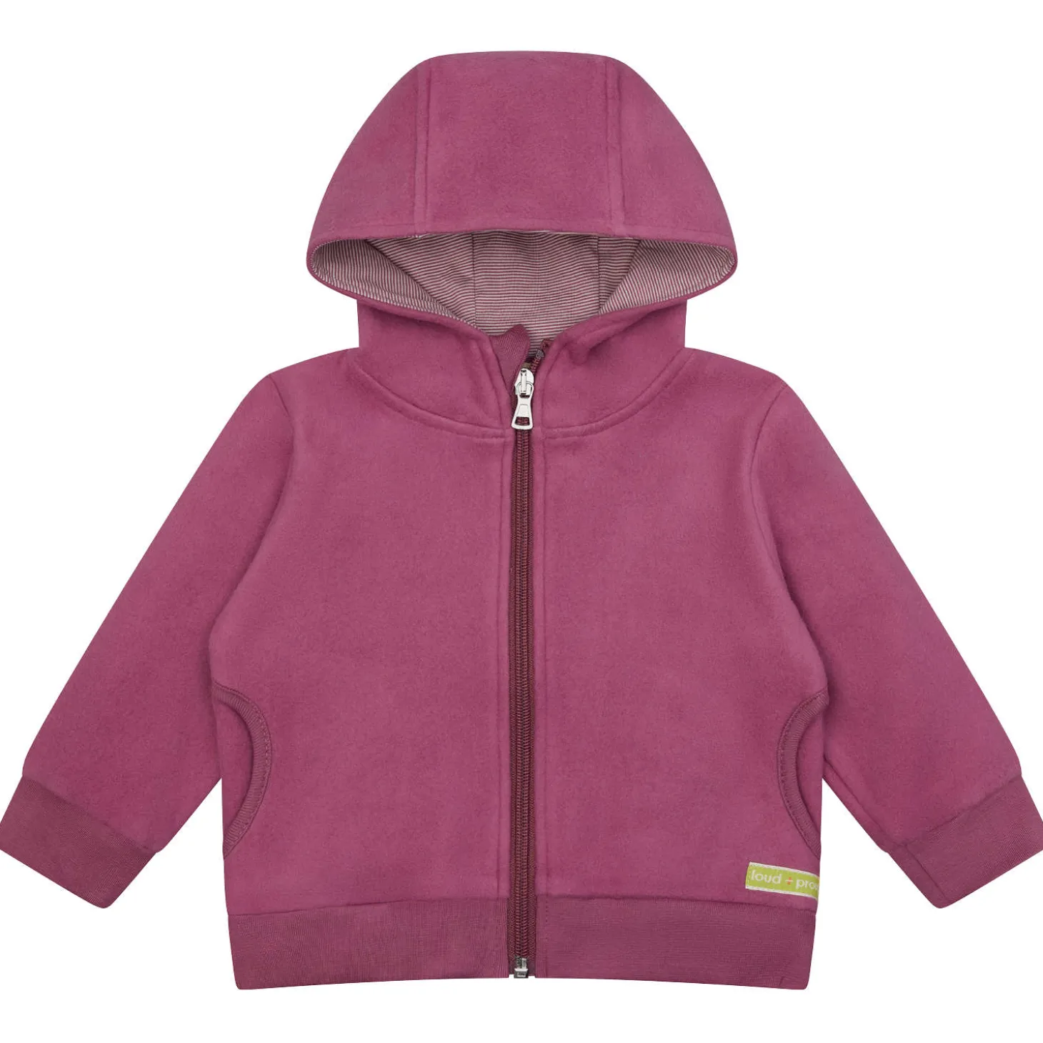 Fleece-Jacke grape 122/128