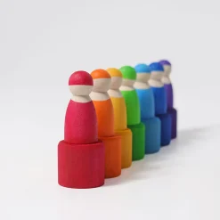 Freunde im Holzschälchen