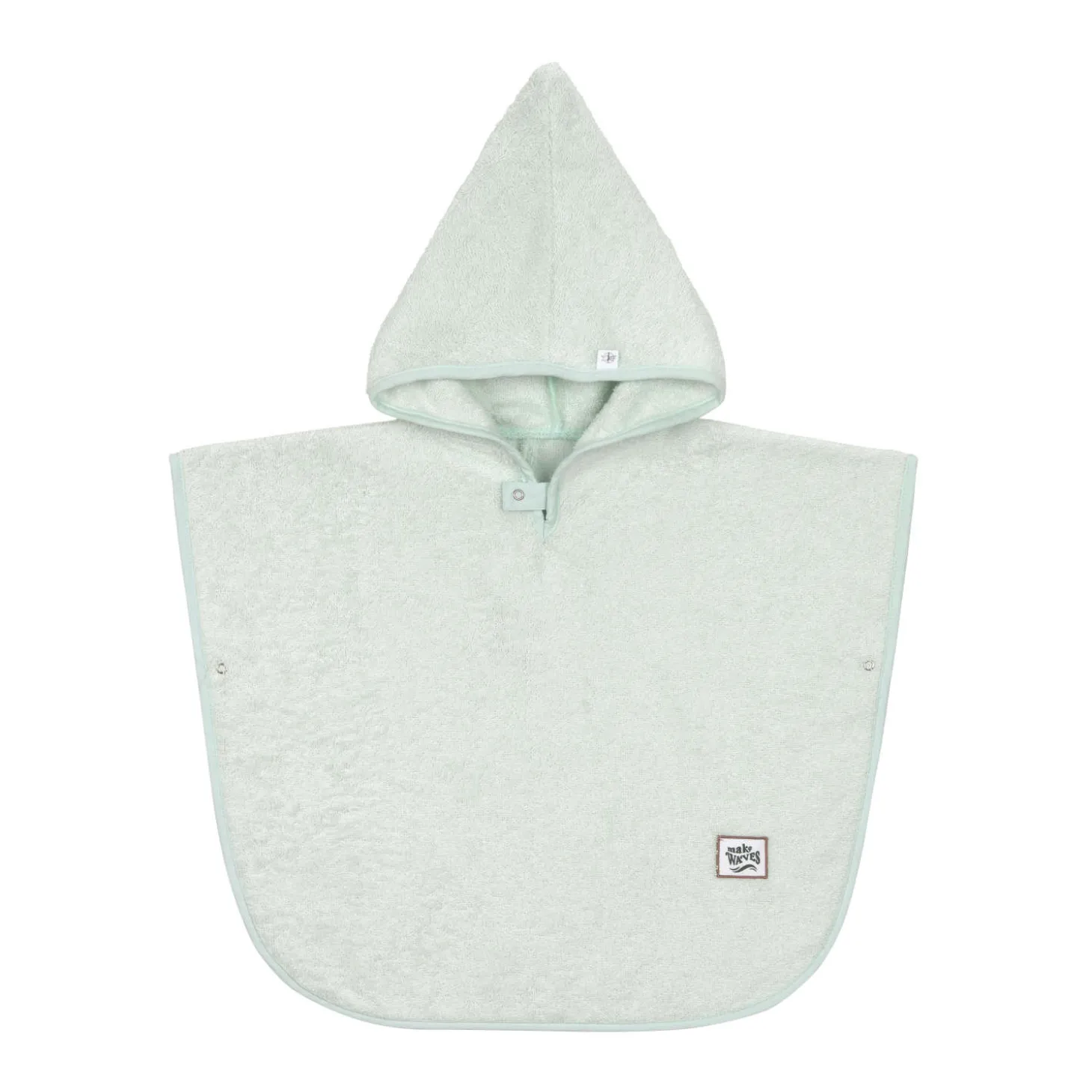 Frottee-Poncho Kleinkind mint