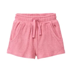 Frottee-Shorts himbeerrot 122/128