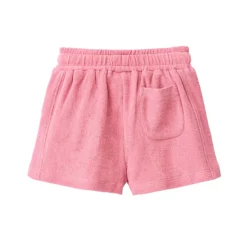 Frottee-Shorts himbeerrot 122/128