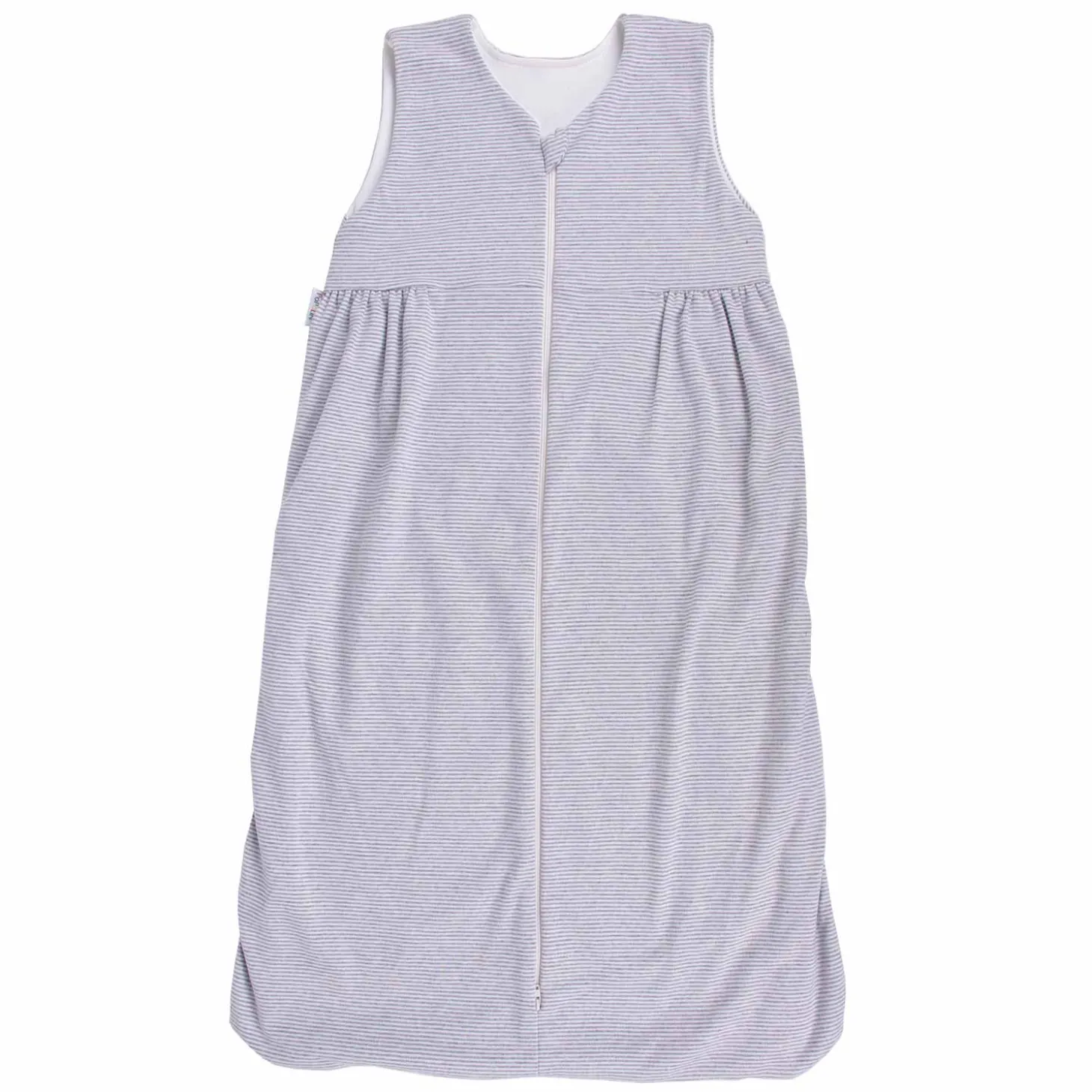 Ganzjahresschlafsack grau-weiß 110 cm