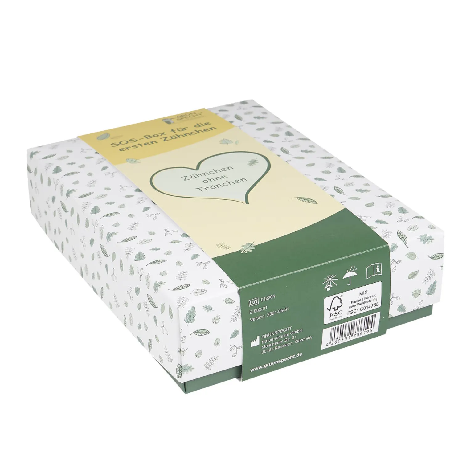 Geschenkbox "Zähnchen ohne Tränchen"