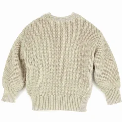 Grobstrick-Pullover natur 74/80