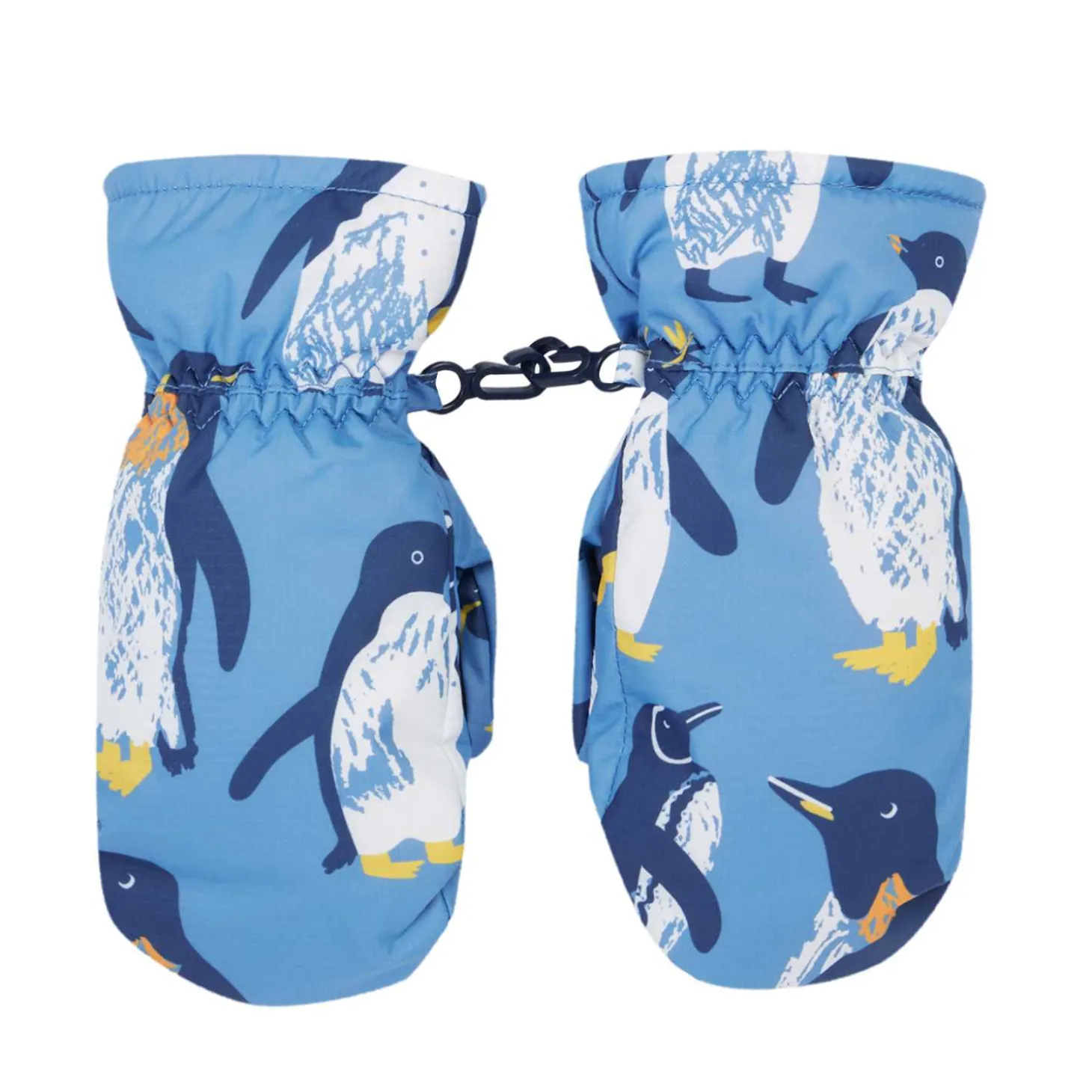 Handschuhe/Fäustlinge "Pinguin" blau 116-128