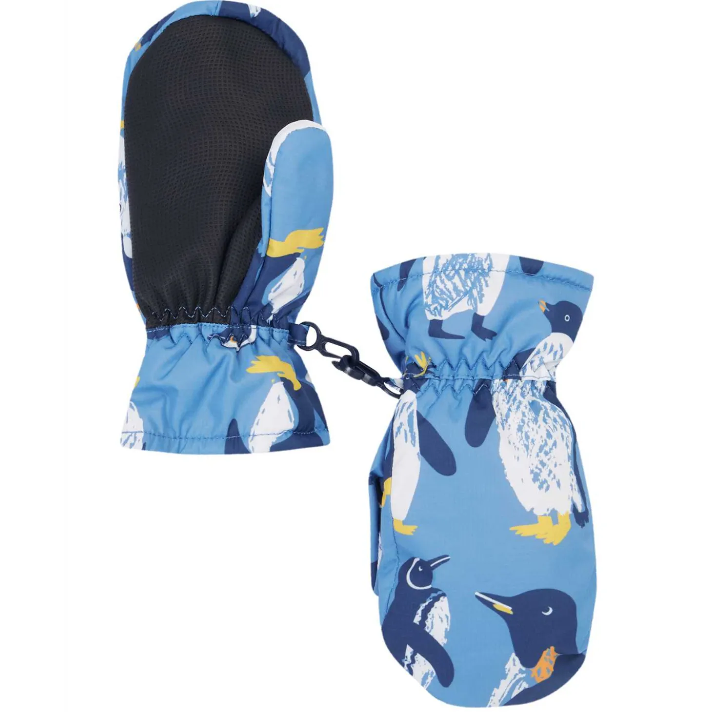 Handschuhe/Fäustlinge "Pinguin" blau 116-128