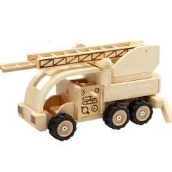 Holzfahrzeug Feuerwehrauto