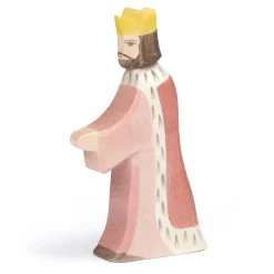 Holzfigur König