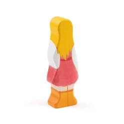 Holzfigur Mädchen