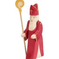 Holzfigur St. Nikolaus lI