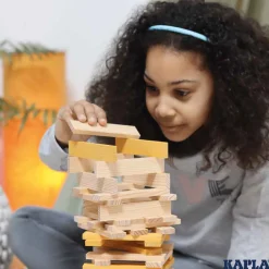 Holzplättchen 40er Kasten gelb