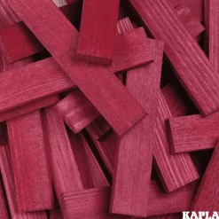 Holzplättchen 40er Kasten lila