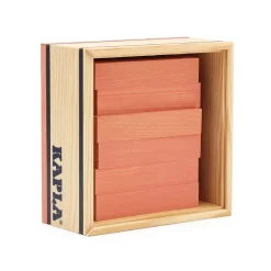 Holzplättchen 40er Kasten rosa