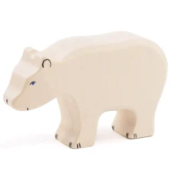 Holztier Eisbär